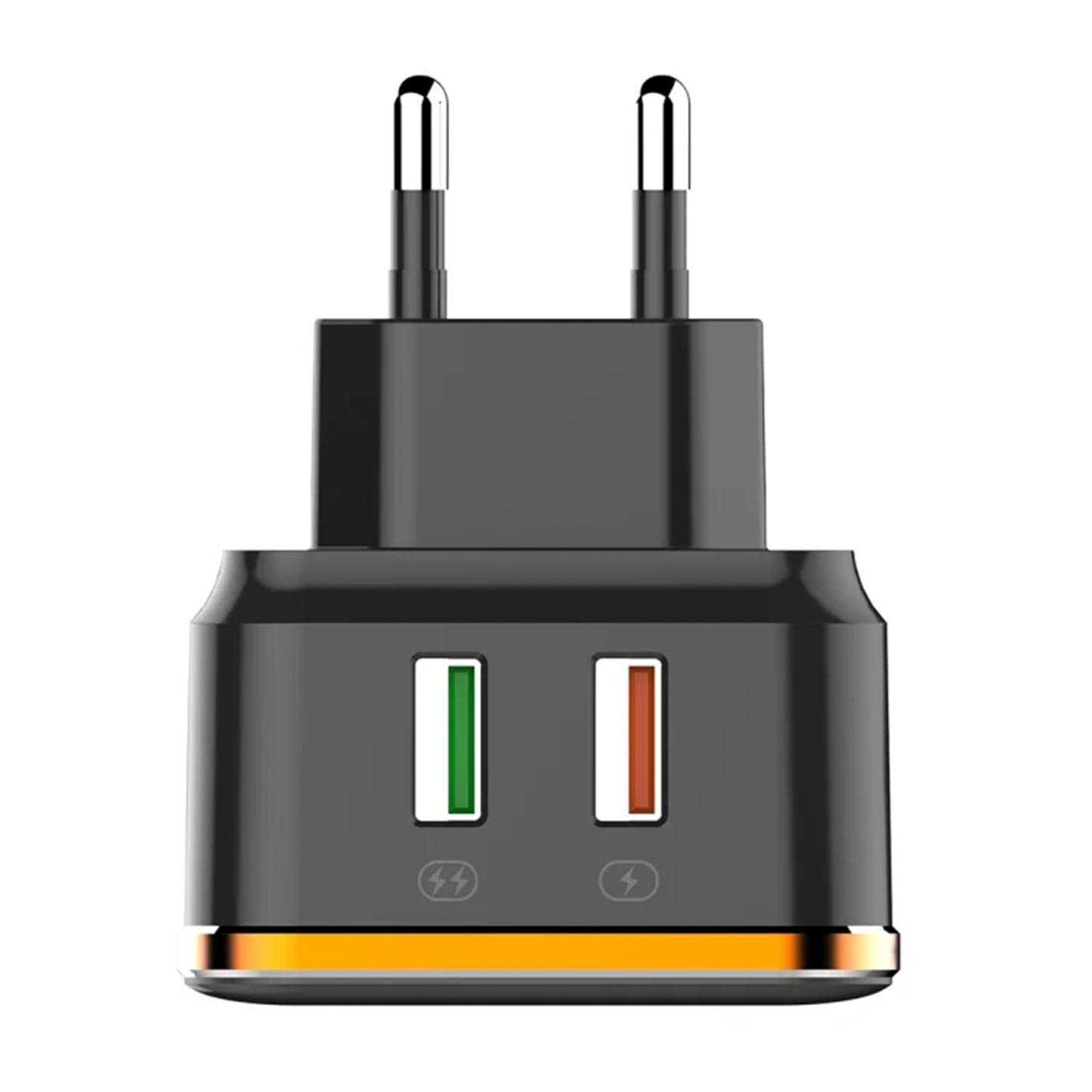 Multi-Functional Travel Power Adapter, Universal Socket Converter With Dual USB Fast Charging Interfaces